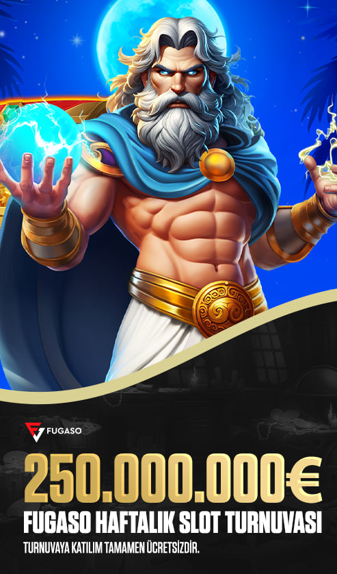 FUGASO 250 000 00 EURO ÖDÜLLÜ HAFTALIK SLOT TURNUVASI!